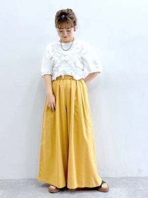 ＜低身長さん必見！＞ 148cmスタッフがお手本♡【夏コーデ】