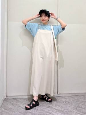 この夏の必須アイテム！【グローバルワーク】の「キャミワンピ」が可愛い♡