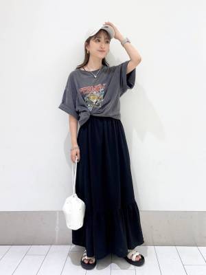 ＜オシャレさんに学ぶ♡＞この夏マネしたい【バンドTコーデ】って？