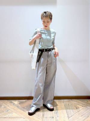 こなれ感でてるッ！【グローバルワーク】大人っぽ「グレーデニム」