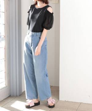 たまらなく可愛い♡【ハニーズ】女子会やデートにも◎「肌見せトップス」