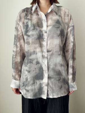 個性派「シアーシャツ」【SHEIN】で発見！ タイダイ柄に注目ーーッッ！