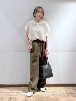 暑い夏もゆるっと快適♡【グローバルワーク】楽ちん & おしゃれ見え！「ワイドパンツ」