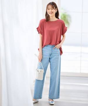 トレンド感も可愛いも叶える♡【ハニーズ】着るだけで即今っぽ！「袖コンシャスT」