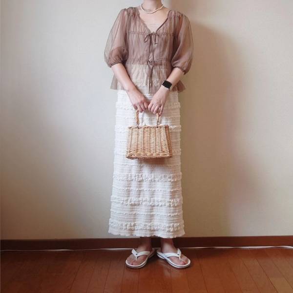 着るだけで“オシャレ度”爆上がり！？ この夏推したい♡【シアートップス】