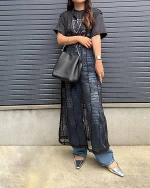 この夏、注目ーッ！！【しまむら】コーデに取り入れたい♡「バンドTシャツ」