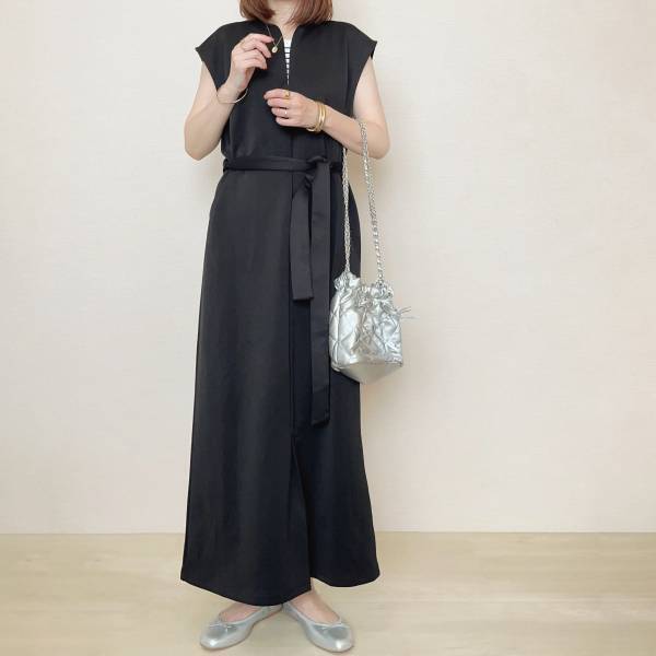 韓国っぽコーデに合わせたい！【しまむら】リボンがキュート♡「巾着バッグ」