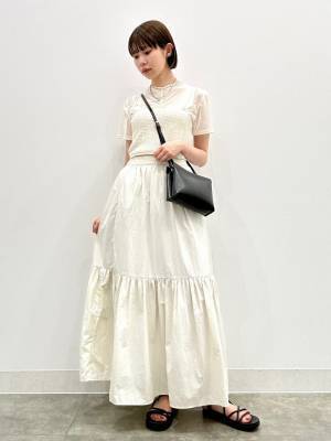 か、かわいいぃぃいーー！！【GU】ボリューム感が目を惹く♡「ティアードスカート」って？