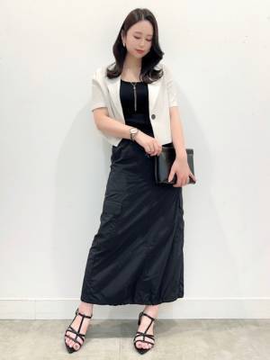 夏はこれで決まりだ♡【GU】暑い日でも快適！「カーゴスカート」