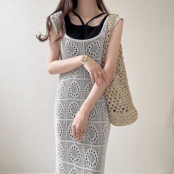 1枚でサマになる♡【しまむら】この夏ゲットしたい！「大人っぽワンピース」