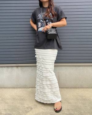 即真似させてーーッ！！【しまむら】おしゃれさんに学ぶ♡「ロゴTコーデ」