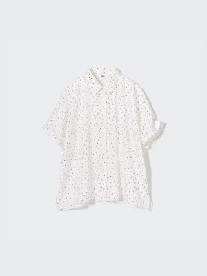 真夏も爽やかに♡【ユニクロ】さらっと快適！「レーヨントップス」