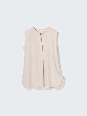 真夏も爽やかに♡【ユニクロ】さらっと快適！「レーヨントップス」