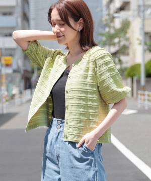 こういうの、探してた！【ハニーズ】透け感がたまらない♡「カーディガン」