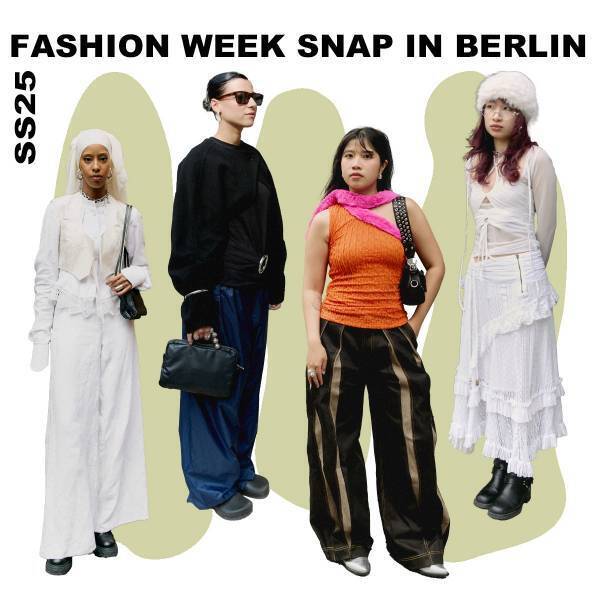 ファッションウィークスナップ in ベルリン！キラリと光る、アイテムづかい