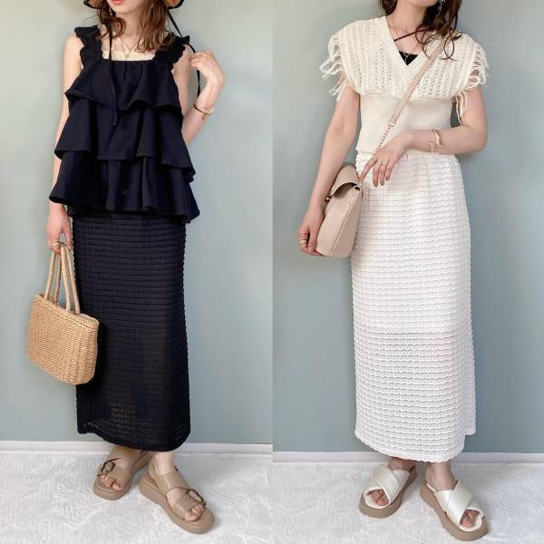 『絶対使える』ってイロチ買い！【しまむら】コーデの幅広がる♡「優秀スカート」