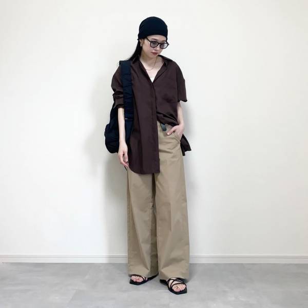 旬の『ワイドパンツ』は【ユニクロ】でゲットして！ 即垢抜け♡「優秀パンツ」