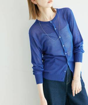 程よい透け感が大人っぽ♡【ROPÉ PICNIC】今季ヘビロテしたい「シアーカーデ」