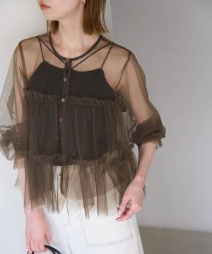 程よい透け感が大人っぽ♡【ROPÉ PICNIC】今季ヘビロテしたい「シアーカーデ」