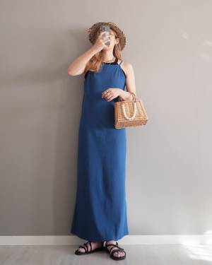 “リゾート映え”間違いなしかも！ 夏っぽ可愛い♡【帽子コーデ】