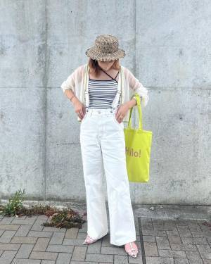 この夏、試したい！ “上品な肌見せ”が叶う【キャミ × シアー】合わせって？