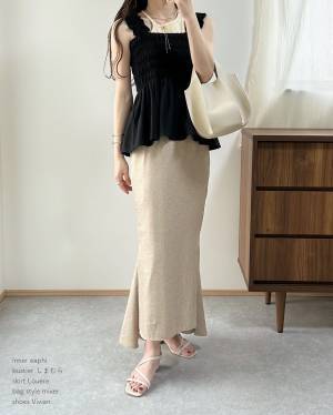 バリエ豊富で嬉しい！【しまむら】コーデが華やかになる♡「主役級ビスチェ」