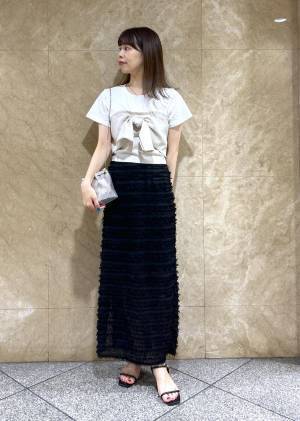 こりゃ反則♡【VIS】一気に華やか！「ロングスカート」