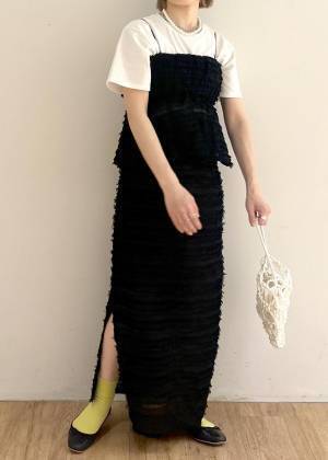 こりゃ反則♡【VIS】一気に華やか！「ロングスカート」