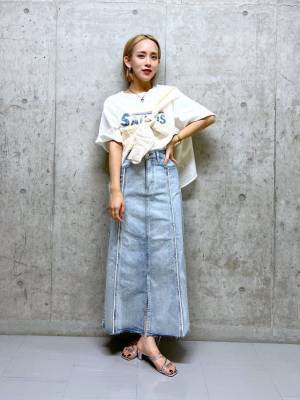 今すぐマネしたい！ “デニム”を使った【夏カジュアルコーデ】って？