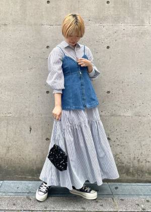 今すぐマネしたい！ “デニム”を使った【夏カジュアルコーデ】って？