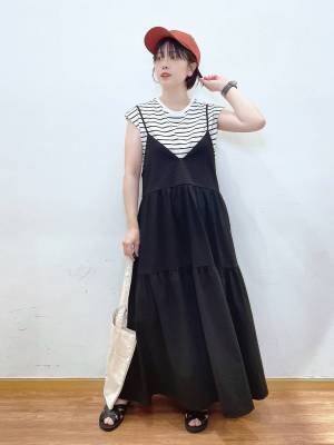 参考にしたい！ “ワンピース”でゆったり楽ちん♡【大人カジュアルコーデ】