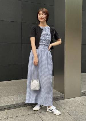 『暑い日』に大活躍の予感！【VIS】ゆったり & オシャ見え♡「ロングワンピ」