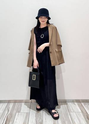 『暑い日』に大活躍の予感！【VIS】ゆったり & オシャ見え♡「ロングワンピ」