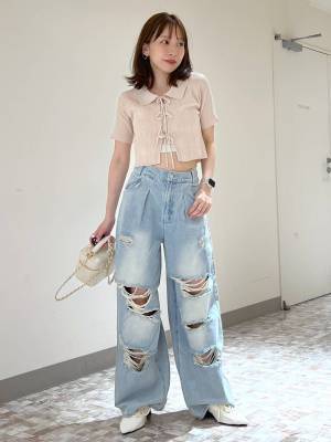 着映え効果ばっちり♡【フロントリボン】で一気に華やかコーデに♡