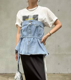 いつものコーデが大変身！？ プラスワンには【ビスチェ】がおすすめ♡