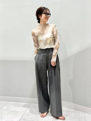 やっぱり、使える！【GU】今季もガンガン着倒したい♡「タックワイドパンツ」