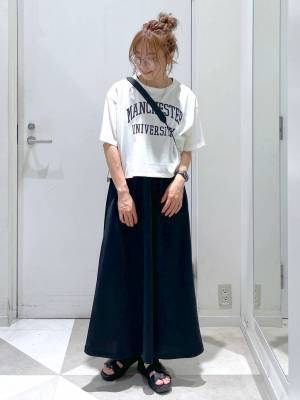 夏も《ブラック》がオシャレ♡【グローバルワーク】こなれ感が出る「旬コーデ」