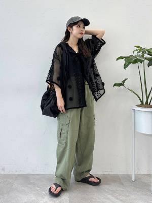 ＜黒なのに涼しげ！？＞真似したい【夏ブラックコーデ】♡