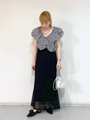 ＜黒なのに涼しげ！？＞真似したい【夏ブラックコーデ】♡