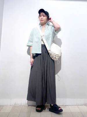 『値下げ』待ってましたーーーッ！【グローバルワーク】ヘビロテ確定♡「高評価スカート」