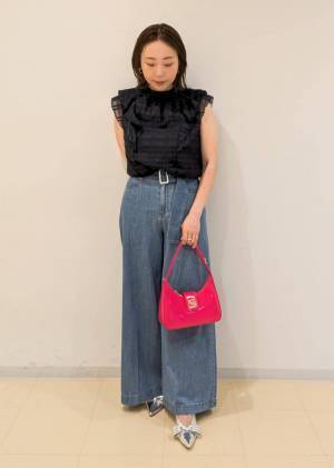 夏コーデの鮮度をUP♡【VIS】いま、欲しいのは「シアーフリル」