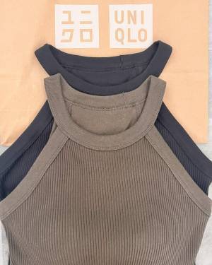 ヘルシーな肌見せ叶う！【ユニクロ】「ホルターネックブラトップ」２色買いレビュー
