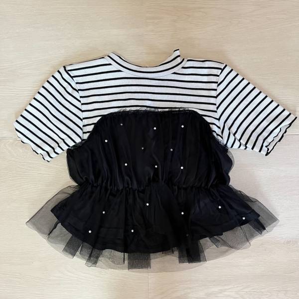 コーデ迷ったらコレ！【しまむら】1枚で華やか♡「ドッキングトップス」