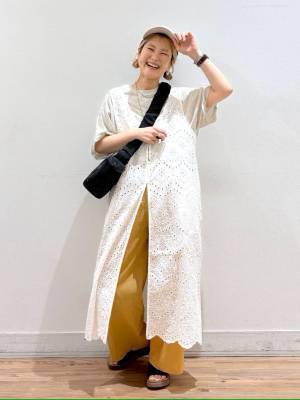 夏に映える！ 爽やか可愛い♡【白ワンピコーデ】