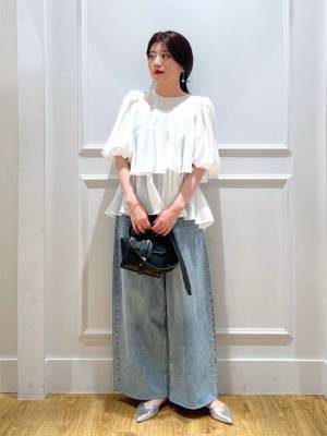 猛暑日にぴったり！【接触冷感トップス】を使った「快適コーデ」♡