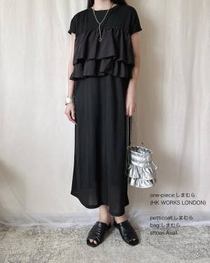 しまパトで見つけたい♡【しまむら】大人に似合う！「高見えワンピ」