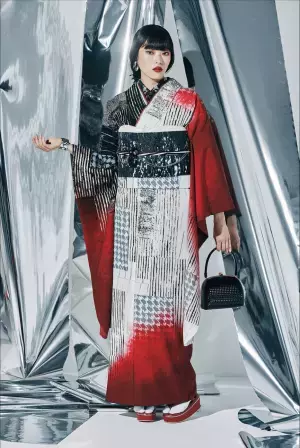 アダストリア×老舗着物メーカー、京都丸紅のコラボ第3弾！ 振袖「JEANASIS 2024 FURISODE Collection」を発表