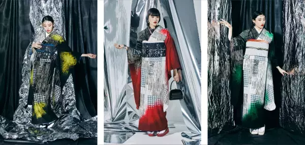 アダストリア×老舗着物メーカー、京都丸紅のコラボ第3弾！ 振袖「JEANASIS 2024 FURISODE Collection」を発表