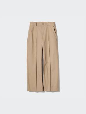 今季も“ベージュ”がアツい♡【ユニクロ】おしゃれ女子も愛用の「ワイドチノパン」