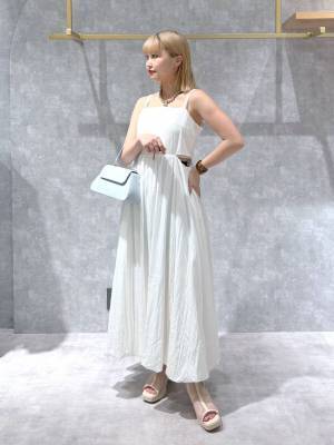 暑い日はホワイト一択！【夏モテワンピ】で作る爽やかスタイル♡